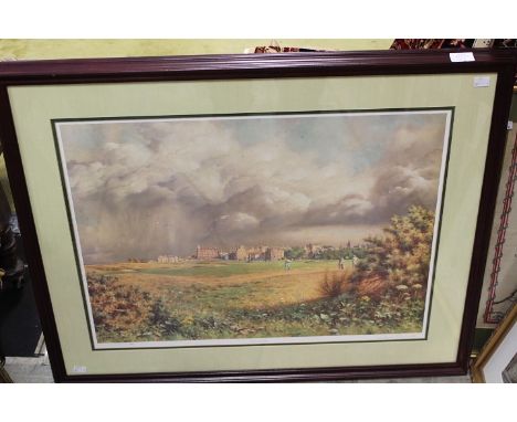 Michael Lane (20th Century), '11th Hole, Augusta National Golf Club', limited edition print signed and numbered 767/1000, fra