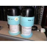 2 x Weller WFE-P Zero Smog Fume Extractors
