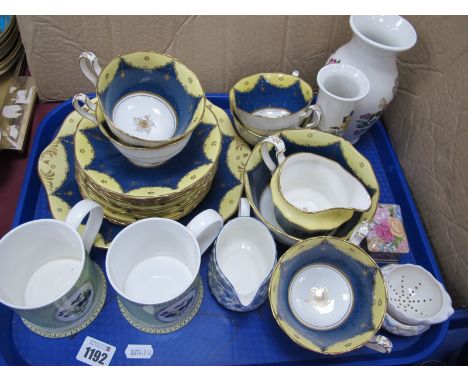 Fenton 'Paladin' Tea Ware, of twenty one pieces. Portmeirion 'Botanic Garden', etc:- One Tray.