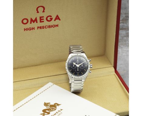 Omega. A Limited Edition stainless steel manual wind chronograph bracelet watchModel: Speedmaster, Limited Edition Trilogy 19