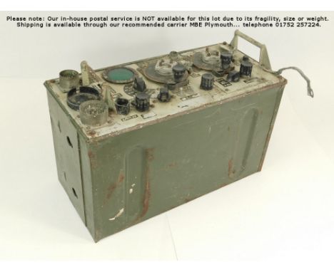 WWII WIRELESS SET. A WWII wireless set No.19, developed by Pye in 1940. The sets were used by the British Army up to the earl