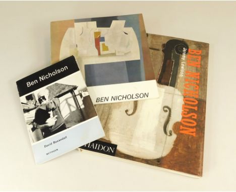 BEN NICHOLSON.Three books: 'Ben Nicholson', a 1991 First Edition hardback with dust cover by Jeremy Lewison; a Tate Gallery, 