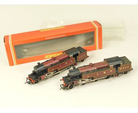 HORNBY LOCOMOTIVES. Two '00' gauge Hornby LMS 2-6-4T Class 4P tank locomotives, R.505 2312 &amp; R.055 2300. Condition: both 