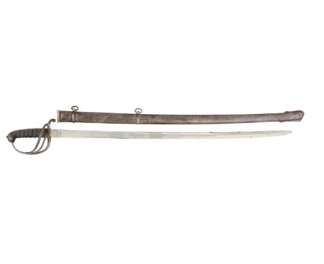 Royal Artillery Victorian Crimean War Period Officer’s Sword by Wilkinson.A good example with a single edged slightly curved 