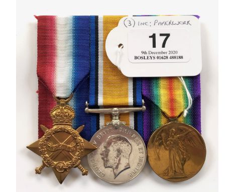 WW1 Essex Regiment Gallipoli Veteran Group of Three Medals.Awarded to “2100 SJT C.E. BRACKENBOROUGH ESSEX R”. Comprising: 191