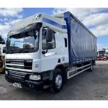 2011 DAF CF65.250 CURTAINSIDER