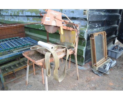 A Clipper motorised tile cutter, sold as seen