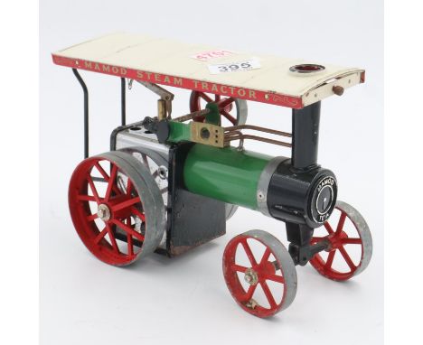 Mamod metal steam engine, L: 28cm. UK P&amp;P Group 2 (£20+VAT for the first lot and £4+VAT for subsequent lots) 