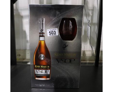 Presentation bottle of Remy Martin VSOP champagne cognac. UK P&amp;P Group 2 (£20+VAT for the first lot and £4+VAT for subseq