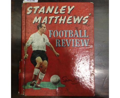 Stanley Matthews Manchester United football review signed by Don Revie.  UK P&amp;P Group 1 (£16+VAT for the first lot and £2