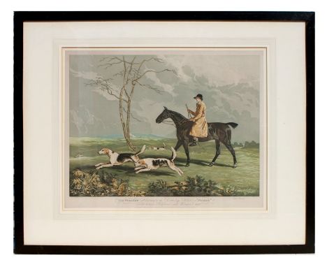 Robert Houston after B Marshall - Tom Oldaker, Huntsman to the Berkeley Hunt on Pickle with Hounds, Maleburn &amp; Ramper - c