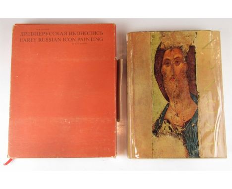 Alpatov, M. V.  Early Russian Icon Painting. Moskau 1978. Ln.  Und: Onasch, K.,  Ikonen. Berlin 1961. (54054)