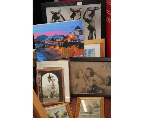 A good selection of framed artworkWill not post 