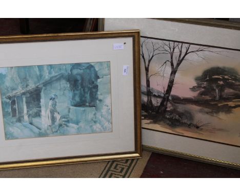 Two large framed printsWill not post 