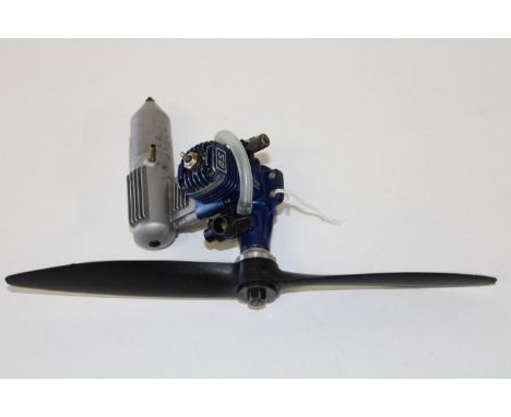 A model airplane petrol engine (un-tested) 