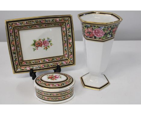 Three pieces of Wedgewood "Clio" 