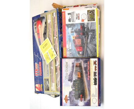 OO Gauge Sets Hornby Railways GWR Mixed Traffic and Intercity 225; Hornby The Rambler, Bachmann The Coaler and Lima ETR 450 V