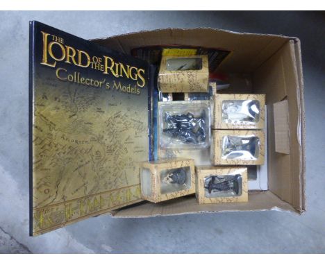 Collection of Eaglemoss Lord of the Ring Figures, still in their blister packs with stands