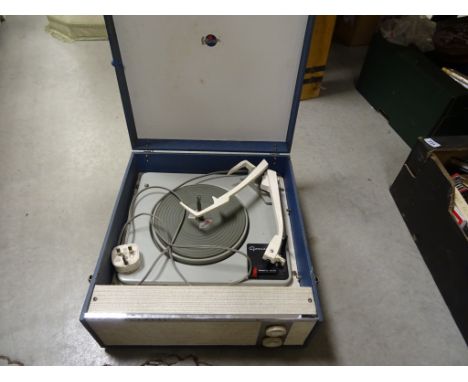 A vintage record player by Garrard