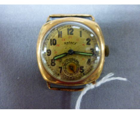 9ct gold Rotary watch
