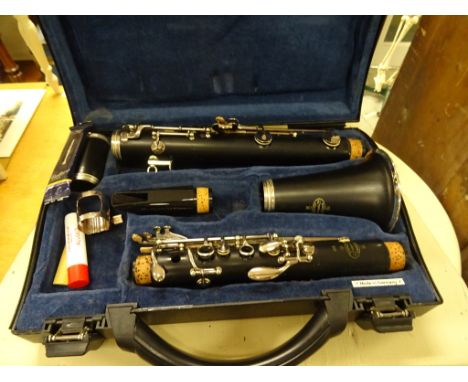Cased Clarinet ' Crampori & Cie, Paris '