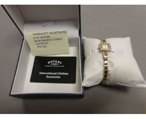 Boxed ladies Rotary wristwatch with guarantee