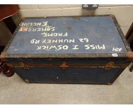 A vintage trunk