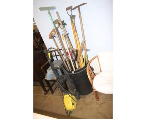 Gardening tools, various