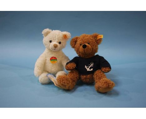 Two Steiff teddy bears