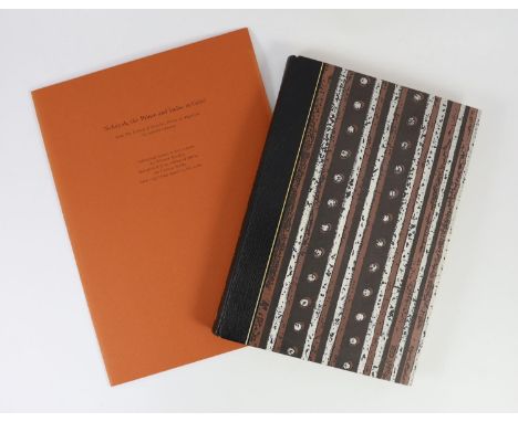 ° ° Bliss, Douglas Perry - Edward Bawden, 1st edition, one of 200 de luxe copies, 4to, original black morocco-backed patterne