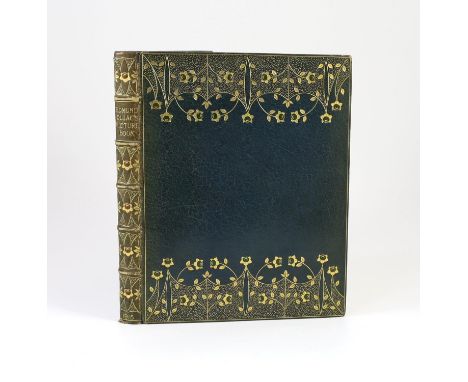 ° ° Fine binding - Dulac, Edmund - Picture-Book for the French Red Cross, 4to, fine full levant morocco, crushed, inlaid and 