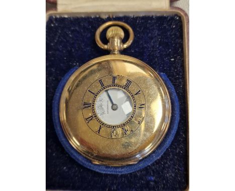 Gold Plated Pocketwatch - Thos Russell &amp; Sons of Liverpool, by Illinois Elgin Watch Company