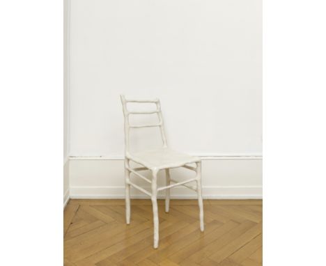 MAARTEN BAAS (1978-)Chaise mod. 'Basel '07 Chair White', de la série 'Clay'2007Épreuve d'artisteSignée, titrée et estampillée