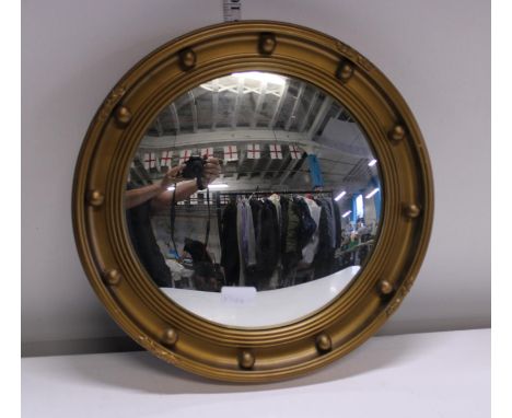 A vintage porthole style mirror, shipping unavailable 