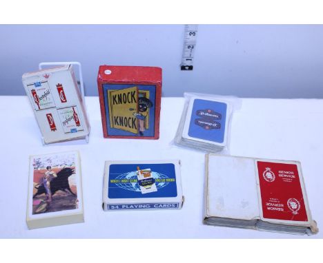 A selection of vintage playing cards 