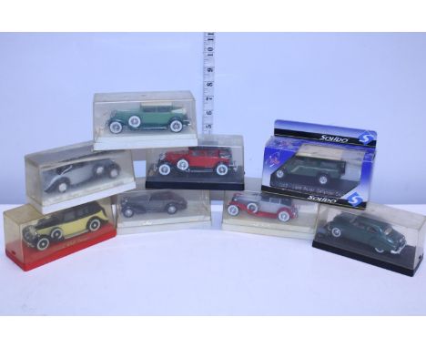 Eight vintage Solido die-cast models 
