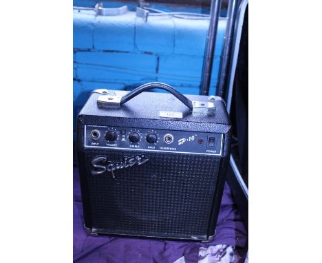 A Squire SP10 amplifier 