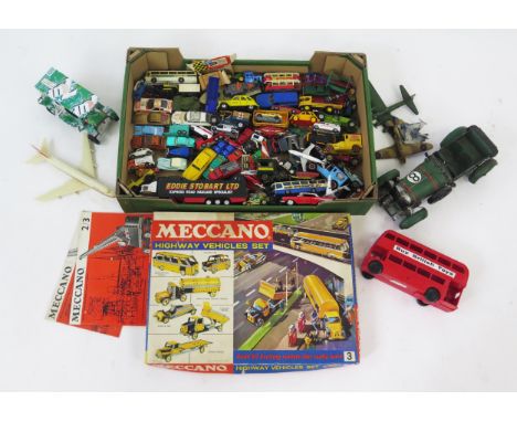 Collection of Toys including Matchbox, Solido, Corgi, Corgi 007 James Bond Aston Martin. Husky, Lone Star, Meccano, Hot Wheel