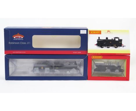 Hornby &amp; Bachmann OO Gauge DCC Ready pair including R3326 BR (Late) J50 Class '68971' and 31-319 Class J11 '64311' BR Bla