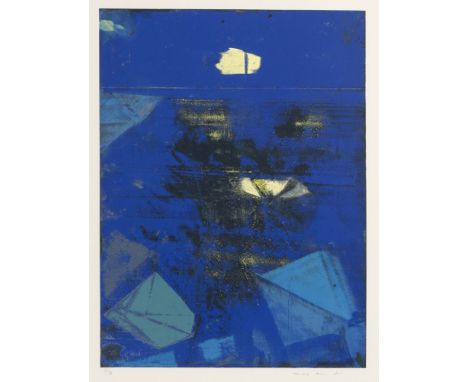 Max Ernst (Brühl bei Köln 1891 - Paris 1976). Nocturne. 1973. Siebdruck. 33 x 24,5 cm. Ungerahmt. R. u. mit Bleistift sign. M