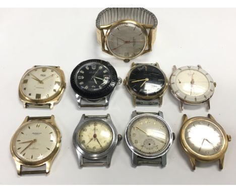 A collection of vintage watches to include Ingersoll, MuDu, Smiths, Yeoman. This lot cannot be posted