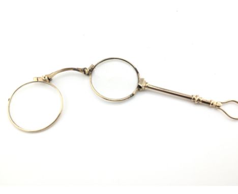 Antique gold plated Lorgnette. Postage B