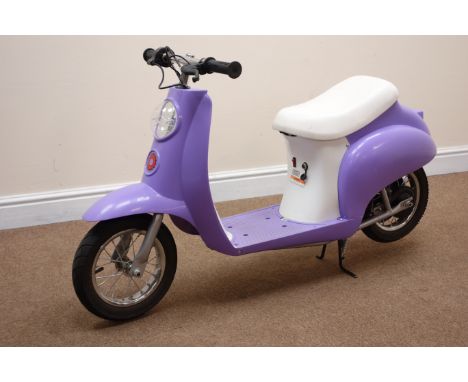 Razor Pocket Mod electric retro scooter, L128cm (This item is PAT tested - 5 day warranty from date of sale) Condition Report