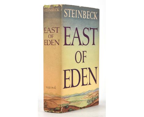 STEINBECK, (John), East of Eden, New York, The Viking Press, September 1952, first edition, first printing, 1st state, with '