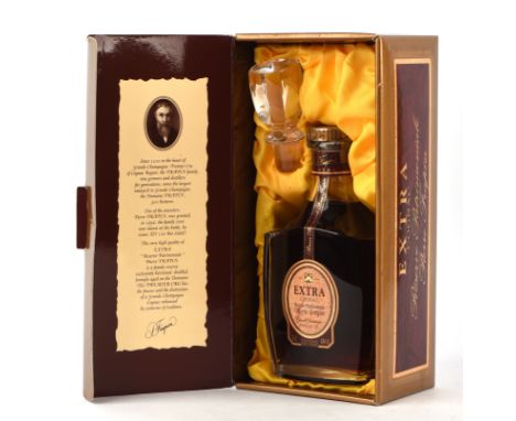 Cognac, Frapin, Grande Champagne, Reserve Patrimoniale, crystal decanter with stopper, with box