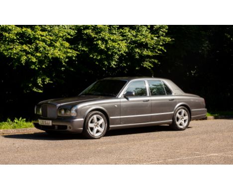 The Arnage T laid claim to the title of world's fastest saloon in 2002, propelling the driver, in total luxury to a top speed