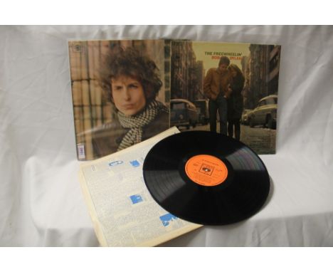 A nice UK original Bob Dylan lot of two albums