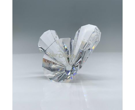 Mickey ears plaque to display for the first collection of Disney pieces produced by Swarovski. This item has its original box