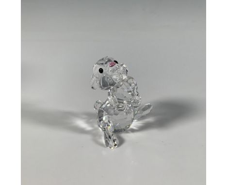 This adorable bunny figure, part of the Disney Bambi series, is crafted from faceted crystal with a combination of smooth and