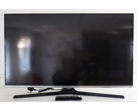 A Samsung 40” colour TV with remote control. 